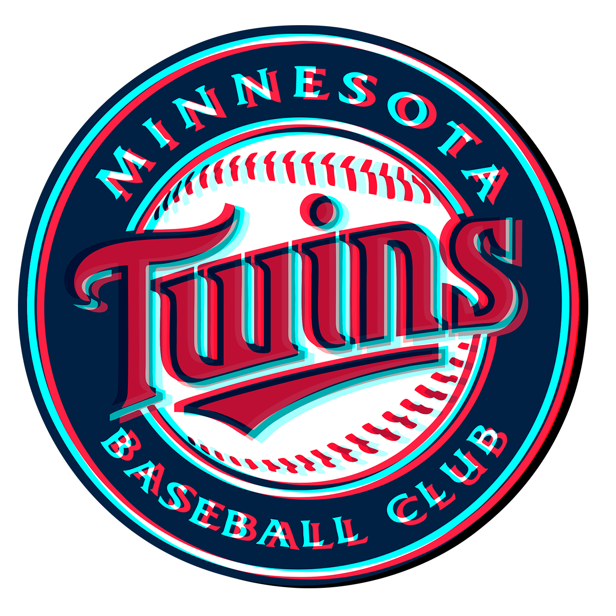 Phantom Minnesota Twins logo iron on paper